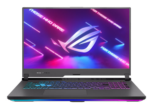ASUS ROG Strix G17 G713RS-XS91-CA laptop AMD Ryzen™ 9 6900HX 43.9 cm (17.3") Wide Quad HD 16 GB DDR5-SDRAM 1 TB SSD NVIDIA GeForce RTX 3080 Wi-Fi 6 (802.11ax) Windows 11 Pro Grey