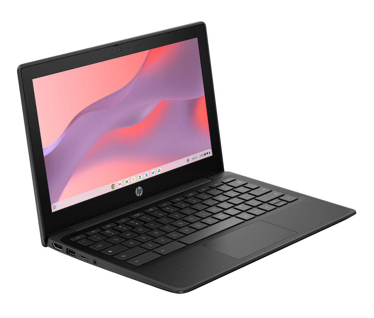 HP Fortis G1m MediaTek Kompanio 520 Laptop 29.5 cm (11.6") Touchscreen HD 4 GB LPDDR4x-SDRAM 32 GB eMMC Wi-Fi 6 (802.11ax) ChromeOS Black