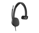 HP Poly Mission 615 Monaural USB Wired Headset TAA