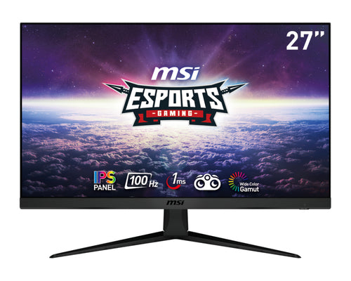 MSI G2712V computer monitor 68.6 cm (27") 1920 x 1080 pixels Full HD Black