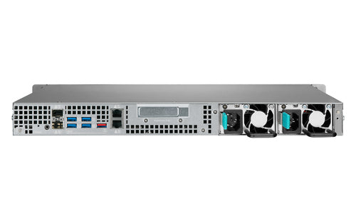 QNAP TS-977XU-RP NAS Rack (1U) AMD Ryzen™ 5 2600 8 GB DDR4 0 TB QNAP Turbo System Black