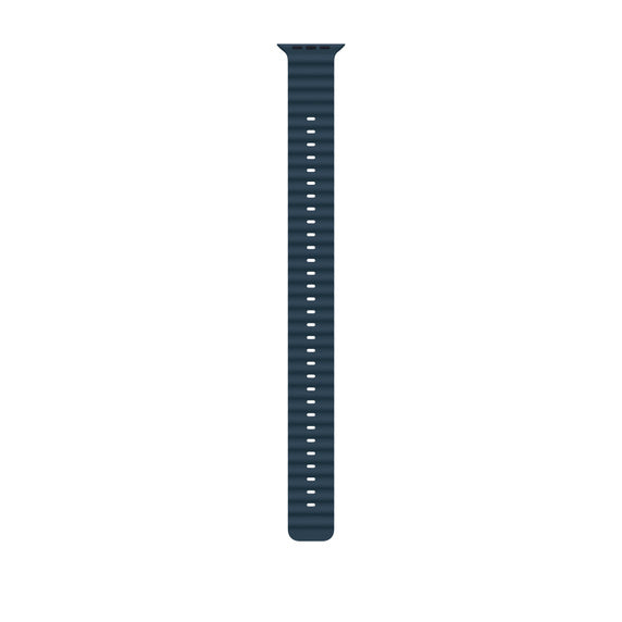 Apple MT643AM/A smart wearable accessory Band extension Blue Fluoroelastomer, Titanium