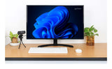 Manhattan Both Devices Support Bluetooth® 5.0 and 2.4 GHz Wireless, One Single USB-A Nano Receiver for Both, Sleek Wireless Keyboard with 12 Multimedia/Function Keys, Ambidextrous Optical Mouse with Three Buttons and Scroll Wheel, 1200 dpi, White