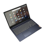 Lenovo IdeaPad 3 Chrome 15IJL6 Intel® Pentium® Silver N6000 Chromebook 39.6 cm (15.6") Touchscreen Full HD 4 GB LPDDR4x-SDRAM 128 GB eMMC Wi-Fi 6 (802.11ax) ChromeOS Blue English