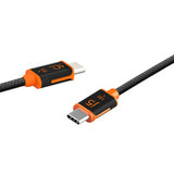 j5create JUCX25L18 USB cable 1.8 m USB C 480 Gbit/s Black, Orange