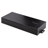 StarTech.com 16-Port Industrial USB 3.0 Hub 5Gbps, Metal, DIN/Surface/Rack Mountable, ESD Protection, Terminal Block Power, up to 120W Shared USB Charging, Dual-Host Hub/Switch - TAA