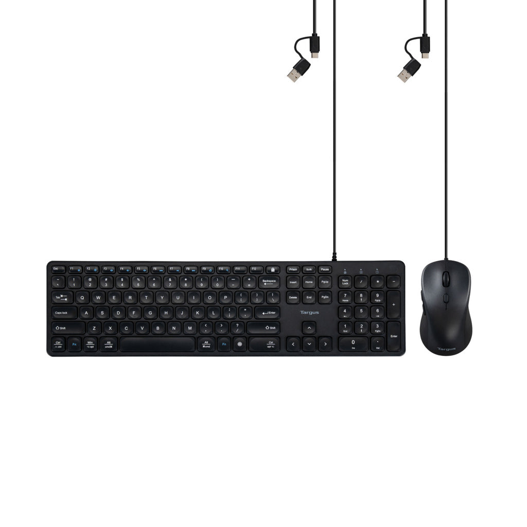 Targus EcoSmart keyboard Mouse included Universal USB QWERTY English Black
