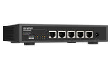 QNAP QSW-3205-5T network switch Unmanaged 10G Ethernet (100/1000/10000) Desktop Black