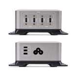 StarTech.com 4-Port Multi-Device USB-C Charger, 240W Total, Single Port 140W EPR, PD 3.1, Screw Locking Ports, Surface Mounting, Ideal for Boardrooms