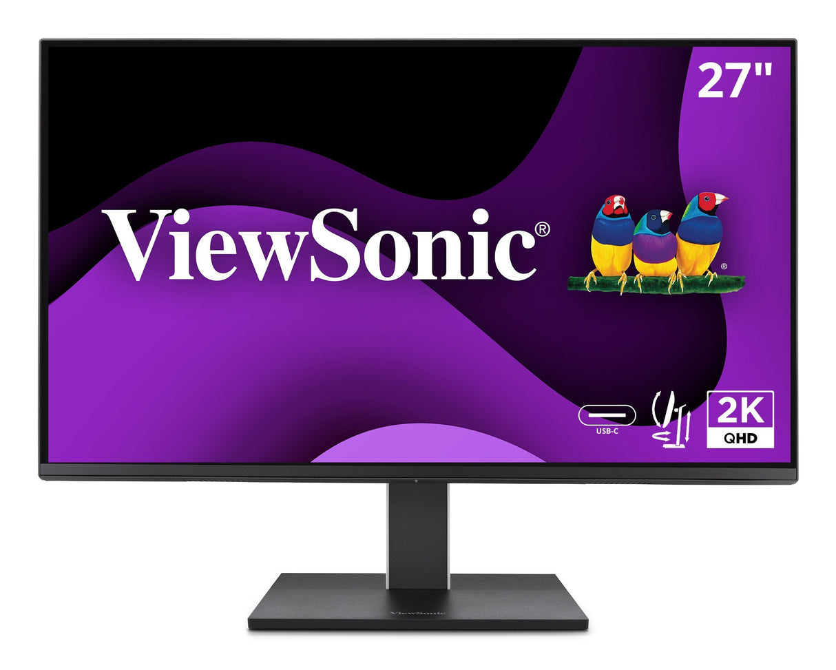 Viewsonic VG Series VG2752-2K computer monitor 68.6 cm (27") 2560 x 1440 pixels Quad HD LED Black