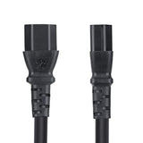 StarTech.com 10ft (3m) Heavy Duty Power Extension Cord, Locking C14 to C13, PDU Power Cord, 15A 250V, 14AWG, AC Power Cable Extension, TAA Compliant, UL Listed