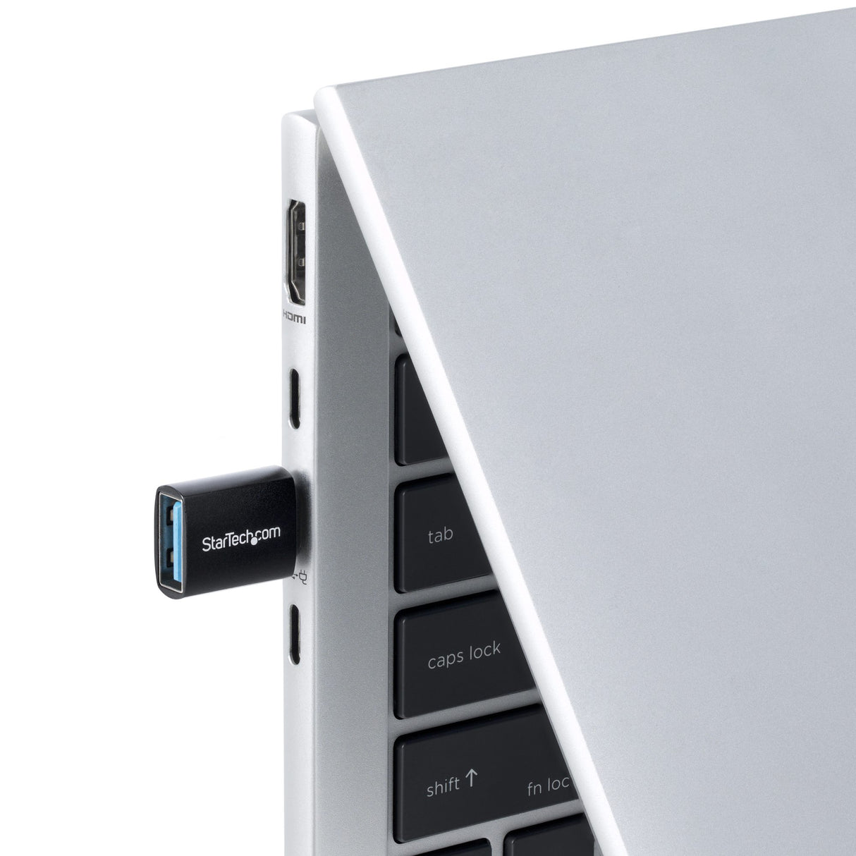 StarTech.com USB-C to USB-A Adapter, USB 5Gbps, 3A, USB-C Male to USB-A Female Converter, Durable Metal Housing - Thunderbolt Compatible
