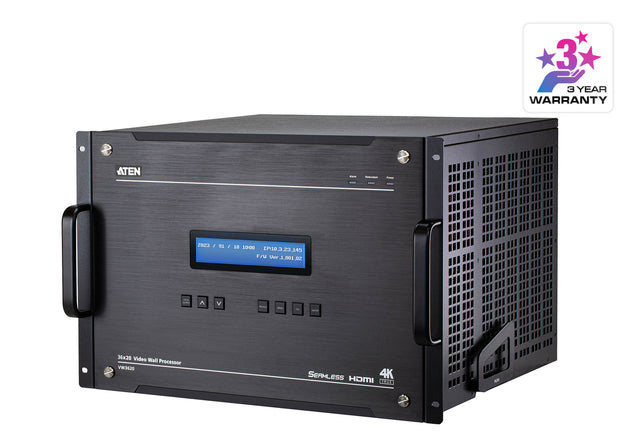 ATEN VW3620 video wall processor Black 573.4 W