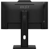 MSI Pro MP242PMG 23.8 Inch Monitor, FHD (1920 x 1080), 120Hz, IPS, 1ms, 1x HDMI 1.4b, 1x DP 1.2a, 1x D-Sub(VGA), 2xUSB 5Gbps Type-A, 1x USB 5Gbps Type-B, Built-in Speakers, Webcam, Anti-Glare, Anti-Flicker, Less Blue light, TÜV Certified, VESA...