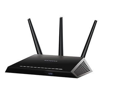NETGEAR R7000 wireless router Gigabit Ethernet Dual-band (2.4 GHz / 5 GHz) Black