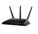 NETGEAR R7000 wireless router Gigabit Ethernet Dual-band (2.4 GHz / 5 GHz) Black