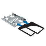 StarTech.com Dual 2.5" to 3.5" HDD Bracket for SATA Hard Drives - 2 Drive 2.5" to 3.5" Bracket for Mounting Bay - TAA
