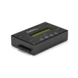 StarTech.com 1:1 Standalone Hard Drive Duplicator & Eraser, SATA HDD / SSD Disk Cloner / Copier / Wiper / Sanitizer, Drive Cloning / Recovery Tool, LCD Display, TAA Compliant - OS Independent