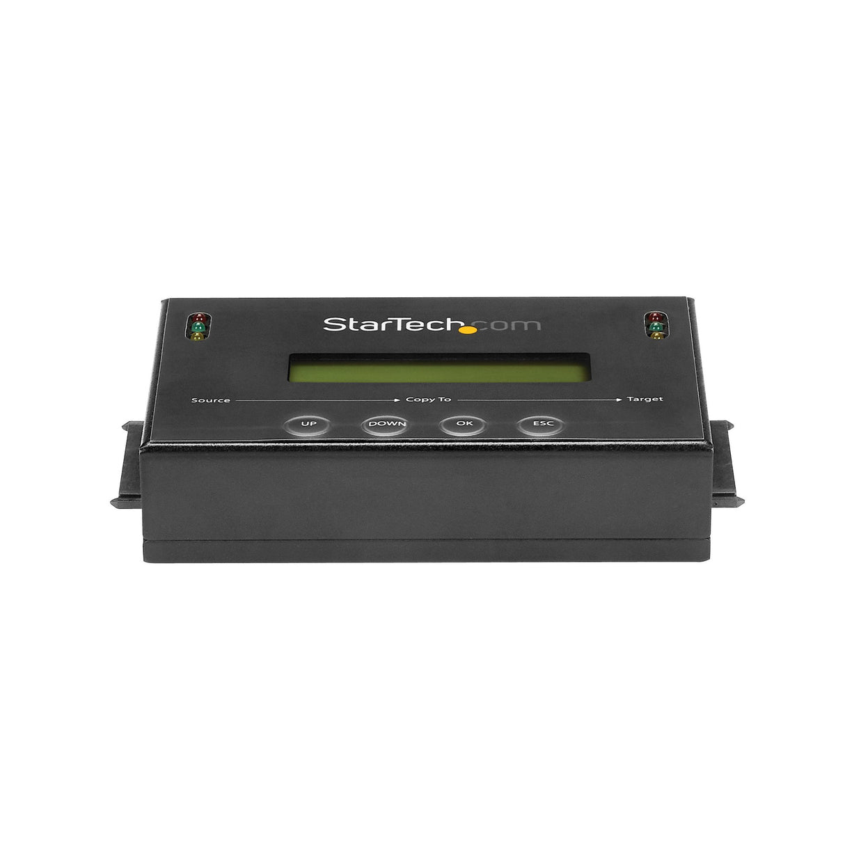 StarTech.com 1:1 Standalone Hard Drive Duplicator & Eraser, SATA HDD / SSD Disk Cloner / Copier / Wiper / Sanitizer, Drive Cloning / Recovery Tool, LCD Display, TAA Compliant - OS Independent