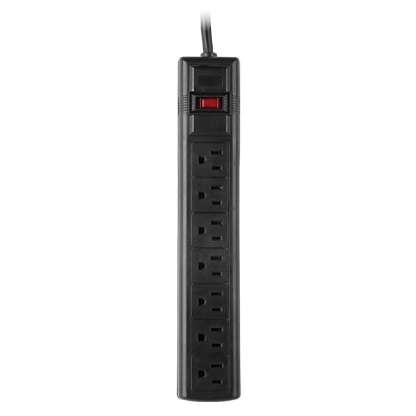 CyberPower CSB706 surge protector Black 7 AC outlet(s) 125 V 1.829 m