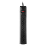 CyberPower CSB706 surge protector Black 7 AC outlet(s) 125 V 1.829 m