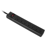 CyberPower CSB706 surge protector Black 7 AC outlet(s) 125 V 1.829 m