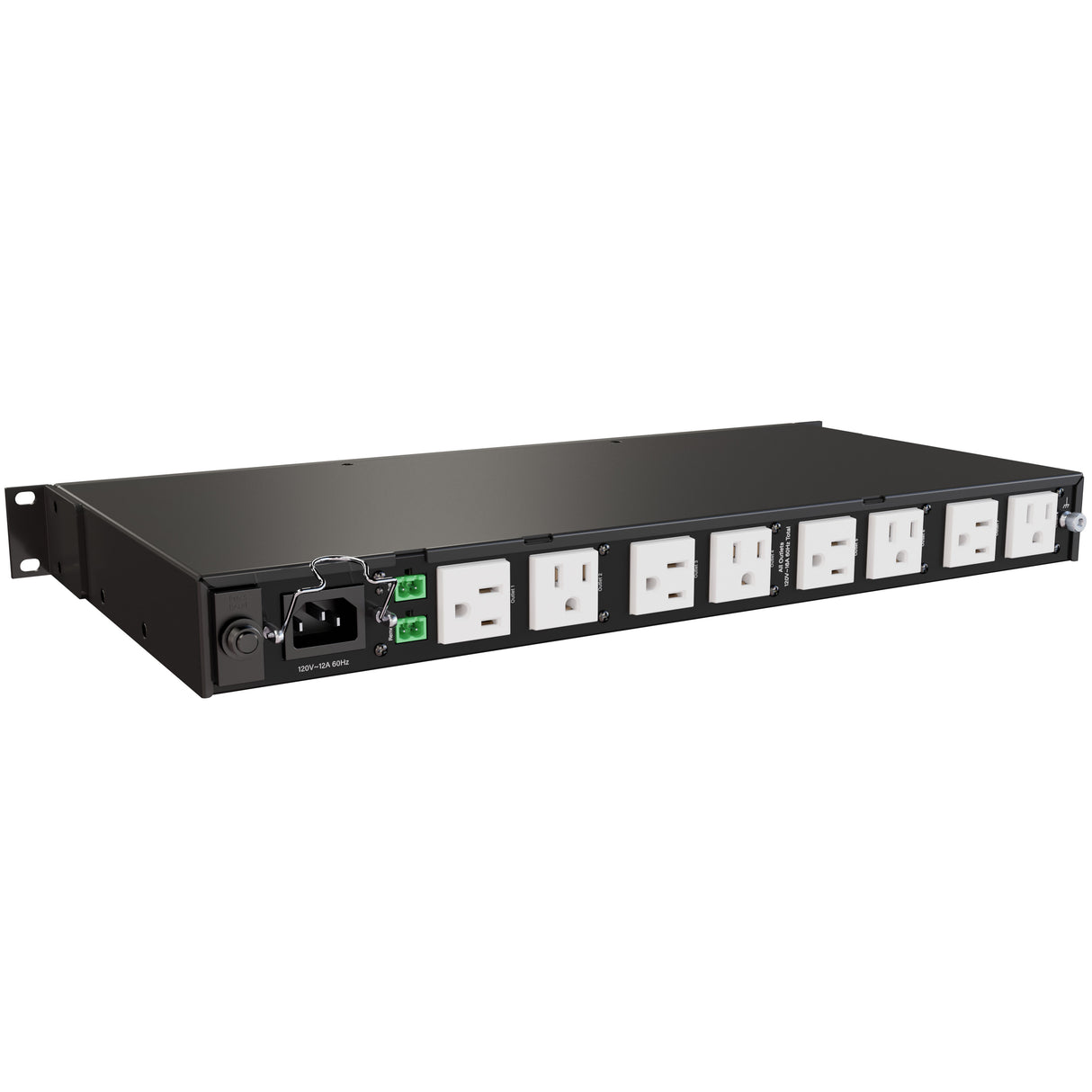 Middle Atlantic PDX-915R power distribution unit (PDU) 9 AC outlet(s) 1U Black, White