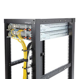 StarTech.com 1U Vertical 1.8 x 3.9in (4.5 x 10cm) Server Rack Cable Management D-Ring Hook; Network Rack-Mount Cord Organizer; Cable Manager for 19" and 10" Cabinets