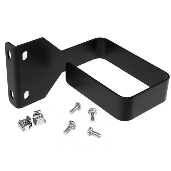 StarTech.com 1.5U Multi-Directional Vertical 2.4 x 3.9in (6 x 10cm) Server Rack Cable Management D-Ring Hook; Network Rack-Mount Cord Organizer; Cable Manager for 19" and 10" Cabinets