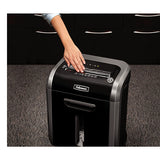 Fellowes 79CI paper shredder Cross shredding Black, Silver