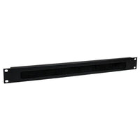 StarTech.com 1U High-density Brush Strip Cable Management Panel, Sturdy Steel Horizontal Data Centre Cable Organizer