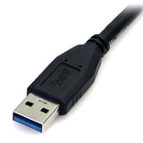 StarTech.com 0.5m (1.5ft) Black SuperSpeed USB 3.0 (5Gbps) Cable A to Micro B - M/M