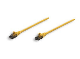 Intellinet 0.3m Cat6 UTP networking cable Yellow U/UTP (UTP)
