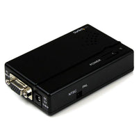 StarTech.com High Resolution VGA to Composite (RCA) or S-Video Converter - PC to TV - TAA