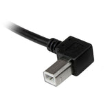 StarTech.com 3m USB 2.0 A to Left Angle B Cable - M/M