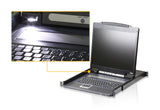 ATEN CL3000N KVM switch Rack mounting Black