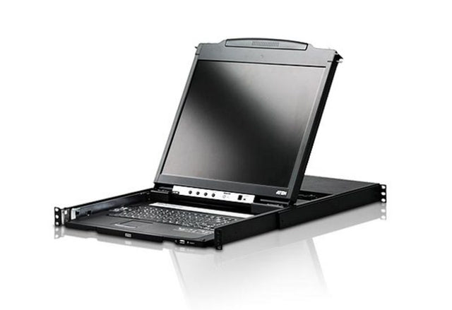 ATEN CL5800N rack console 48.3 cm (19") 1280 x 1024 pixels Black