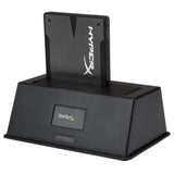 StarTech.com Single Bay USB 3.0 to SATA Hard Drive Docking Station, USB 3.0 (5 Gbps) Hard Drive Dock, External 2.5/3.5" SATA I/II/III HDD/SSD Docking Station, Top-Loading Hard Drive Bay