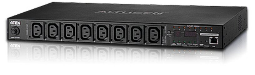ATEN PE6108 power distribution unit (PDU) 8 AC outlet(s) 1U Black