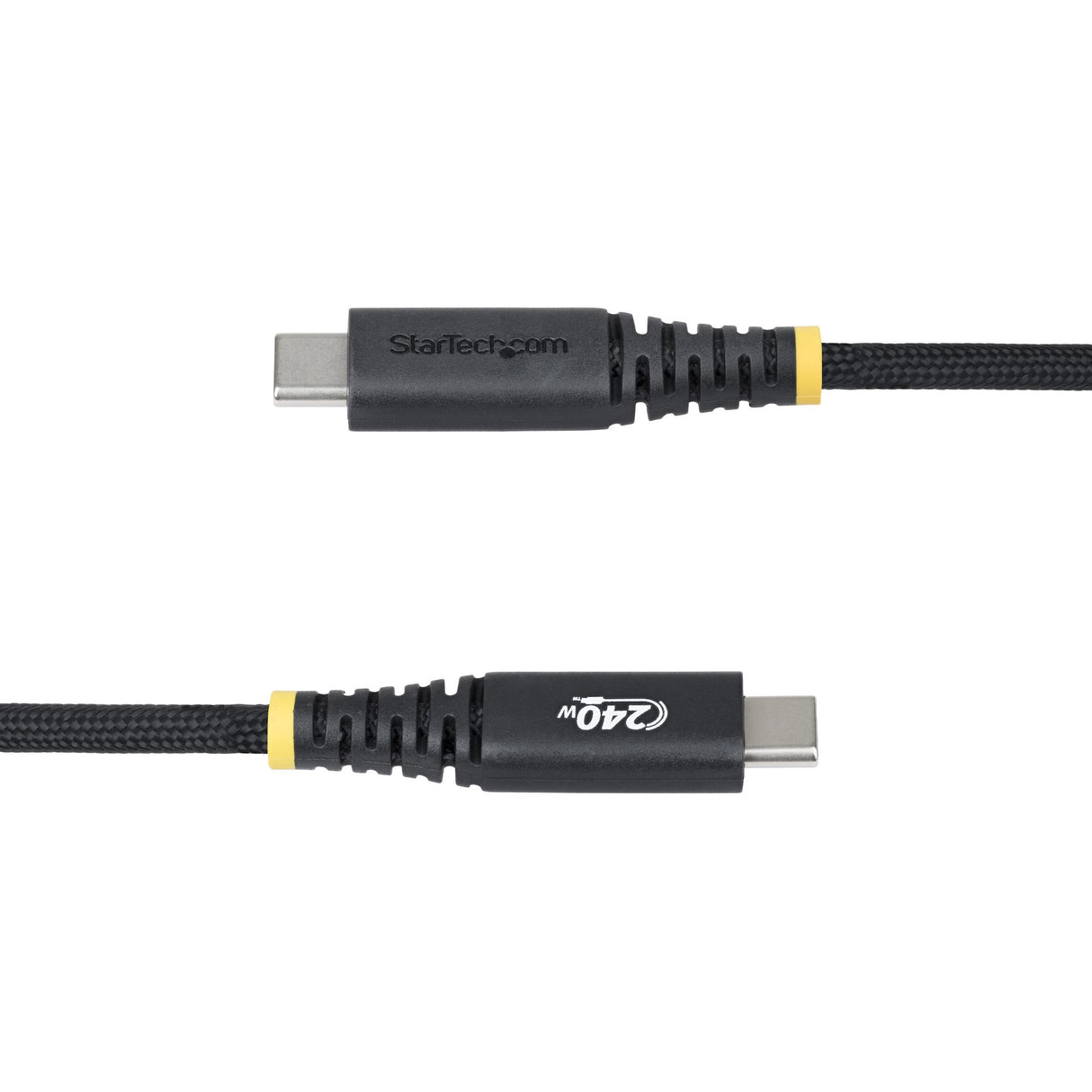 StarTech.com 6ft (1.8m) USB-C Charging Cable, Durable and Ultra-Flexible, 240W (5A) PD EPR, USB 2.0 Laptop Charger Cable, USB-IF Certified, Rugged USB-C Charging Cord
