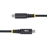 StarTech.com 6ft (1.8m) USB-C Charging Cable, Durable and Ultra-Flexible, 240W (5A) PD EPR, USB 2.0 Laptop Charger Cable, USB-IF Certified, Rugged USB-C Charging Cord