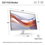 HP Series 5 31.5 inch FHD Monitor - 532sf