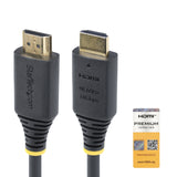 StarTech.com 30ft (9.1m) Active High Speed HDMI Cable, 4K 60Hz/1440p 144Hz, HDR10/HDCP 2.2/ARC, 18Gbps, UHD HDMI 2.0 Cord for TV/Monitor/Display, TPE Jacket