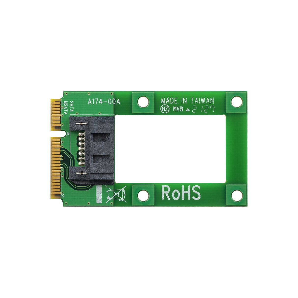 StarTech.com SATA Drive to mSATA Host Adapter for 2.5in / 3.5in SATA Drives - TAA