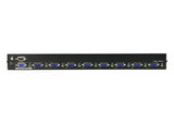 ATEN VS0801A KVM switch Rack mounting Black