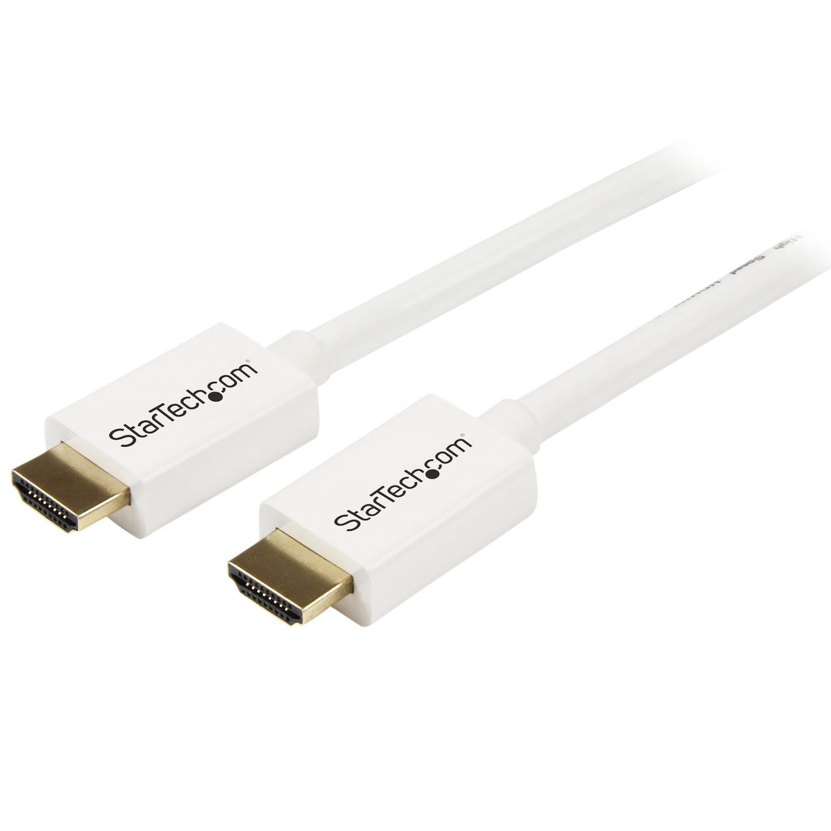 StarTech.com 16.4ft (5m) CL3 Rated HDMI Cable w/ Ethernet - In Wall Rated Ultra HD HDMI Cable - 4K 30Hz UHD High Speed HDMI Cable - 10.2 Gbps - HDMI 1.4 Video/Display Cable - 30AWG, White
