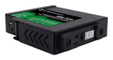 Brainboxes SW-725 network switch Unmanaged Fast Ethernet (10/100) Power over Ethernet (PoE) Black, Green