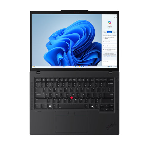 Lenovo ThinkPad T14 Gen 5 (AMD) AMD Ryzen™ 7 PRO 8840U Laptop 35.6 cm (14") Touchscreen WUXGA 32 GB DDR5-SDRAM 512 GB SSD Wi-Fi 6E (802.11ax) Windows 11 Pro Black English
