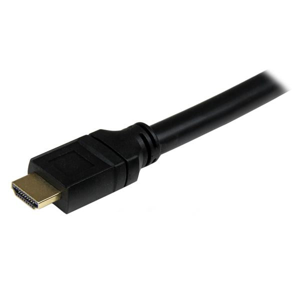 StarTech.com 35ft (10.6m) Plenum Rated HDMI Cable, 4K High Speed Long HDMI Cord w/ Ethernet, 4K30Hz UHD, 10.2 Gbps, HDCP 1.4, In Wall Plenum HDMI 1.4 Display Cable, HDMI Computer to TV Cable