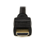 StarTech.com 50ft (15m) Plenum Rated HDMI Cable, 4K High Speed Long HDMI Cord w/ Ethernet, 4K30Hz UHD, 10.2 Gbps, HDCP 1.4, In Wall Plenum HDMI 1.4 Display Cable, HDMI Computer to TV Cable